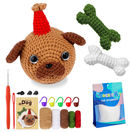 Basa Dog Sandy Crochet Kit