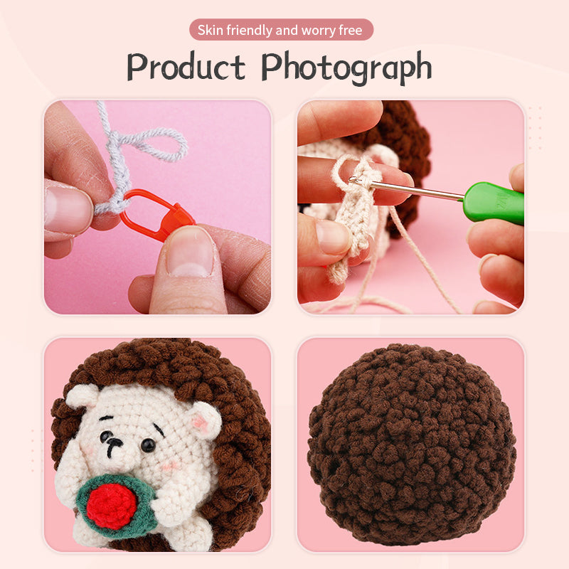 Hedgehog Doll Crochet Kit