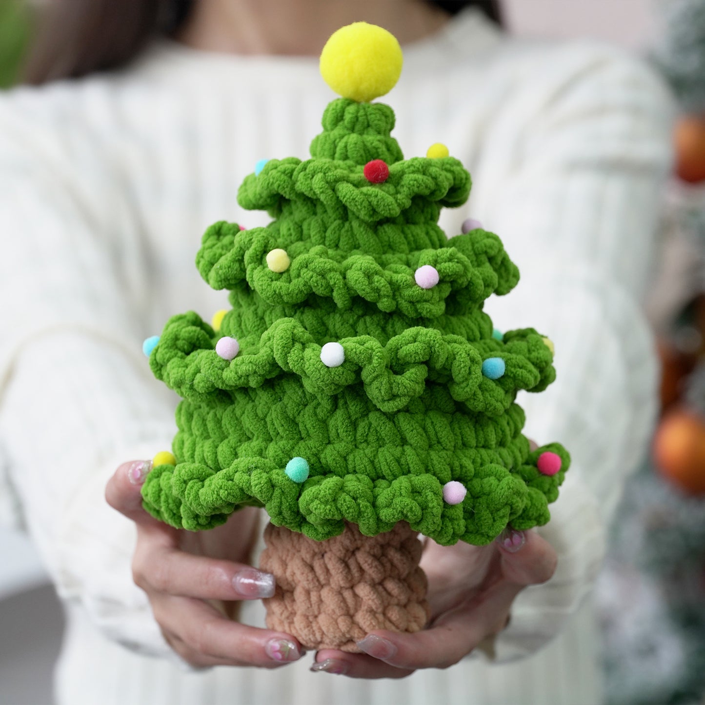 Plush Christmas Tree Crochet Kit