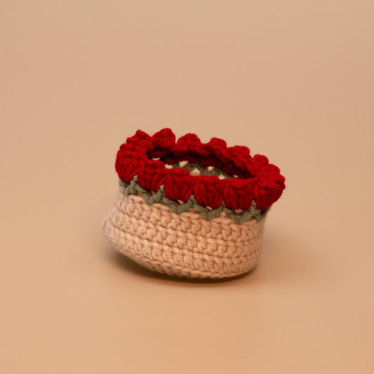 Tulip Storage Box Crochet Kit