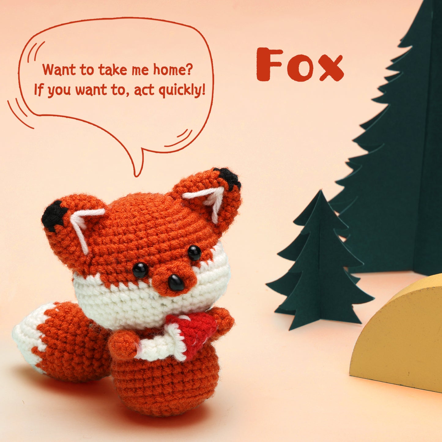 Fox Jedi Crochet Kit