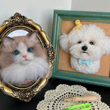 Load image into Gallery viewer, Needle Felt Dog Photo Frame Customization