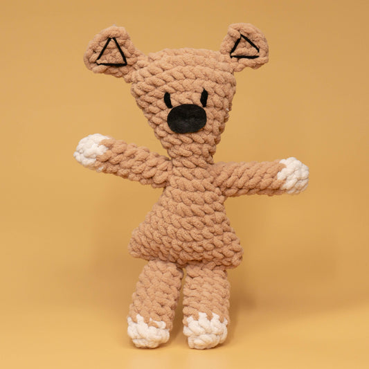 Teddy Bear Doll Crochet Kit