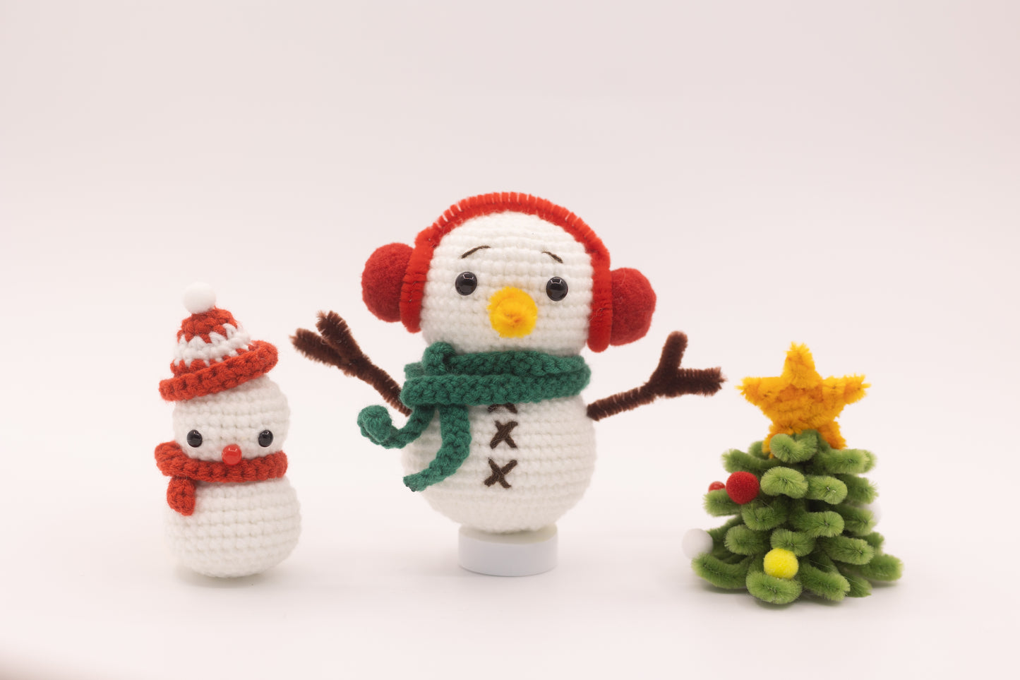 Christmas Snowman Doll Crochet Kit