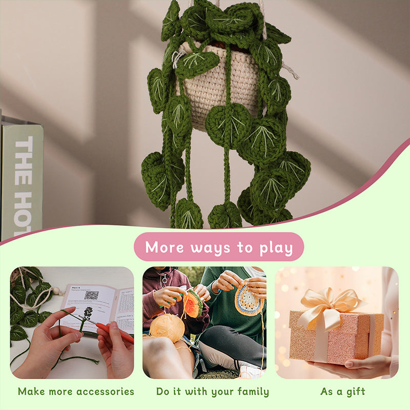 Hope Pepper Hanging Basket Crochet Kit