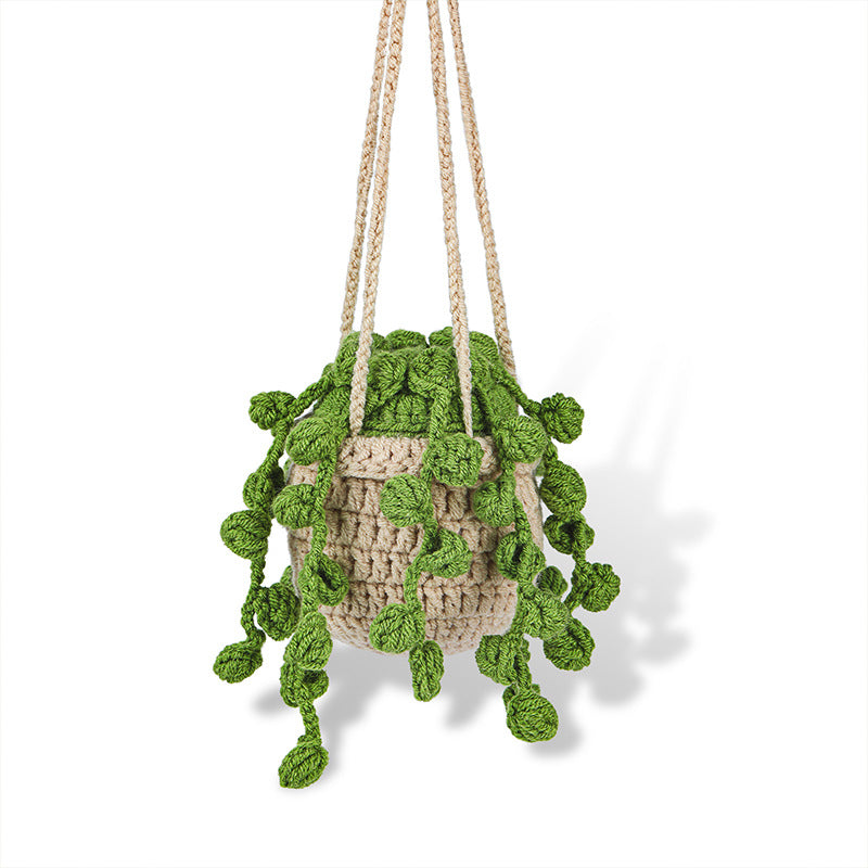 Beanie Plant Hanging Basket Crochet Kit