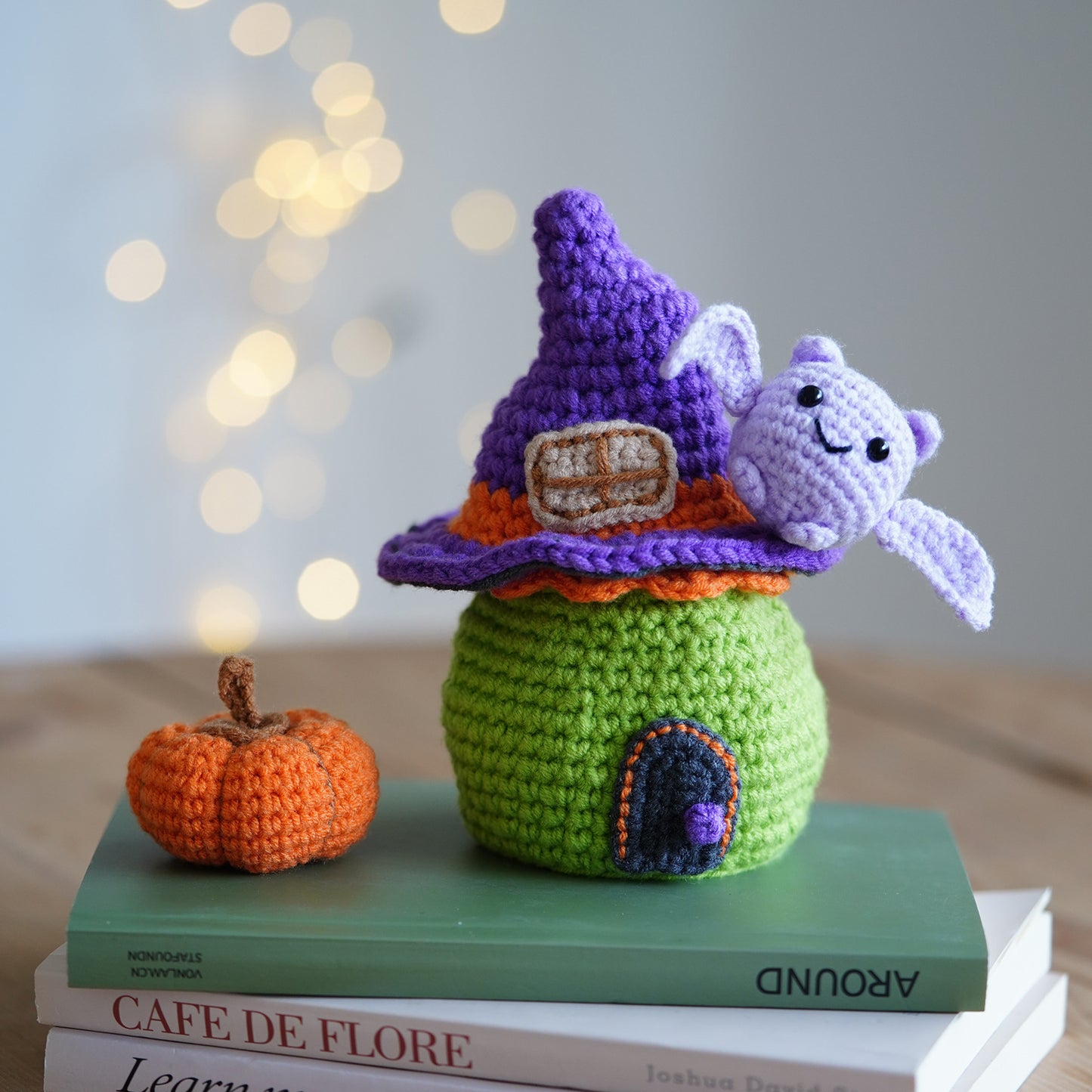 Halloween Magic House Crochet Crafts + Crochet Material Kit