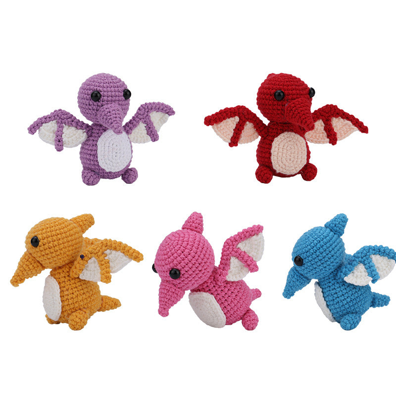 Pterodactyl Elsie Crochet Kit (five pieces)