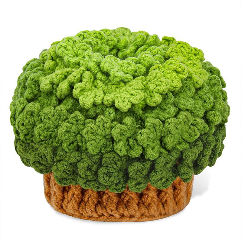 Green Flower Coaster Crochet Kit