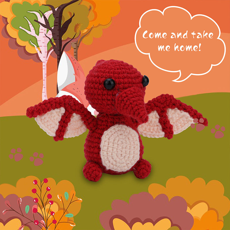 Pterodactyl Elsie Crochet Kit (five pieces)