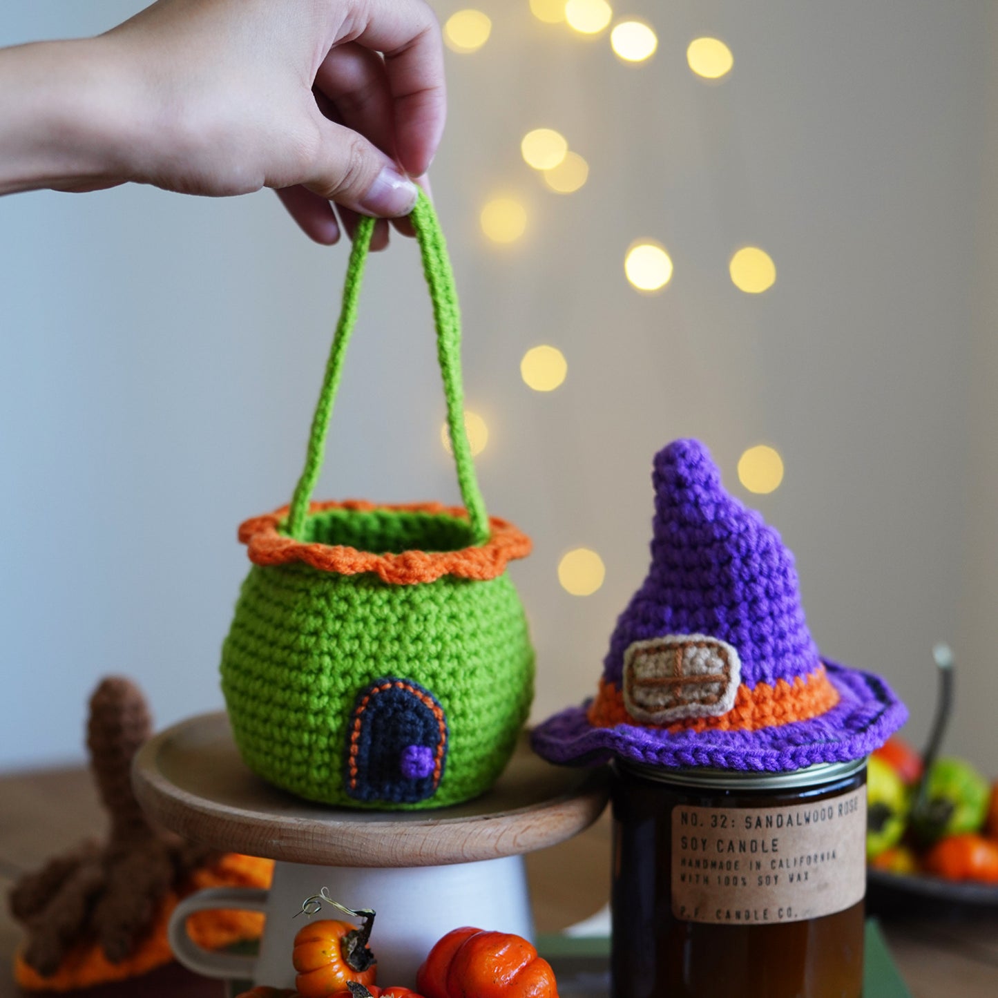 Halloween Magic House Crochet Crafts + Crochet Material Kit