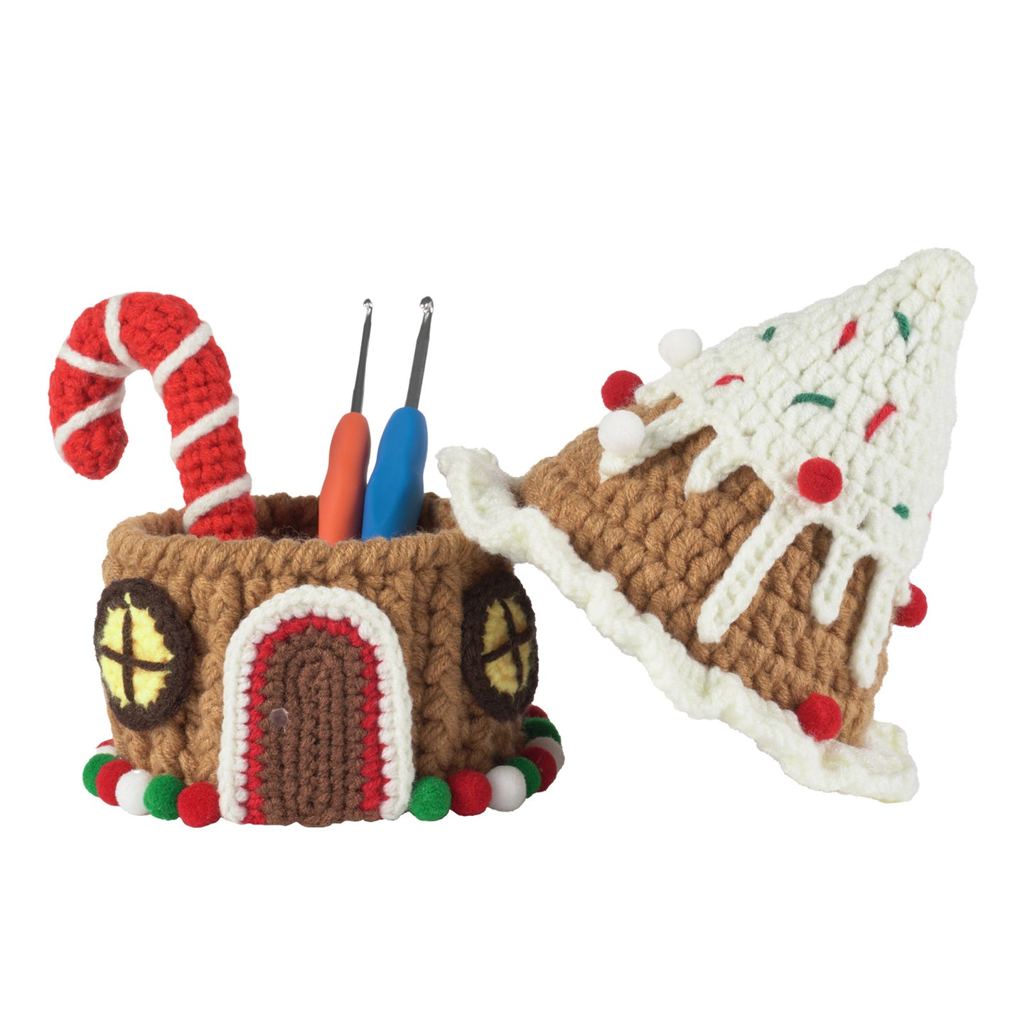 Christmas Igloo Storage Box Crochet Crafts + Crochet Kit