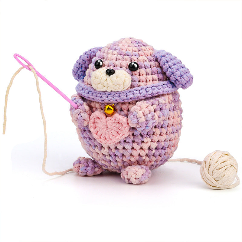 Pink Puppy Aire Crochet Kit