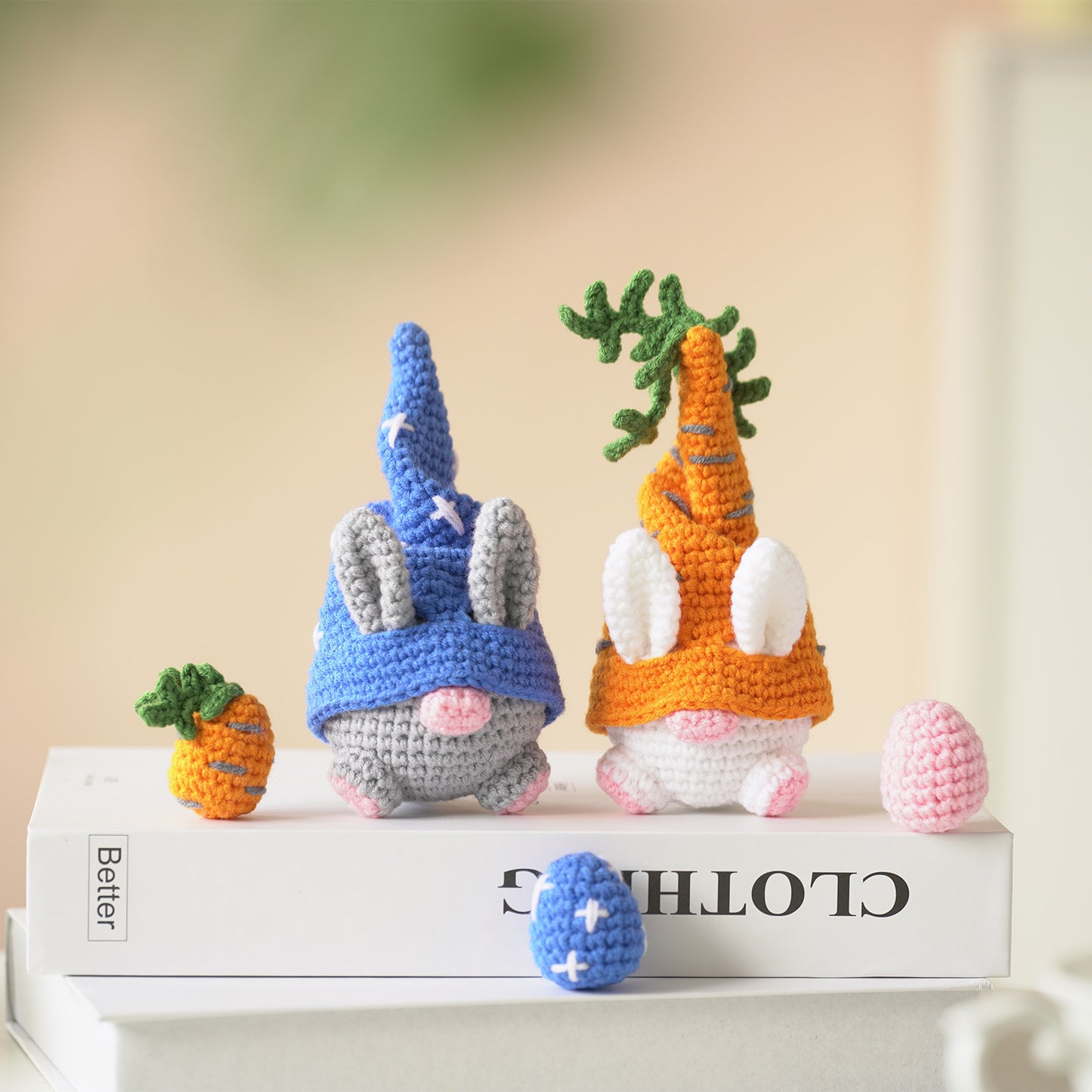 Carrot Elf Doll Ornament Crochet Kit