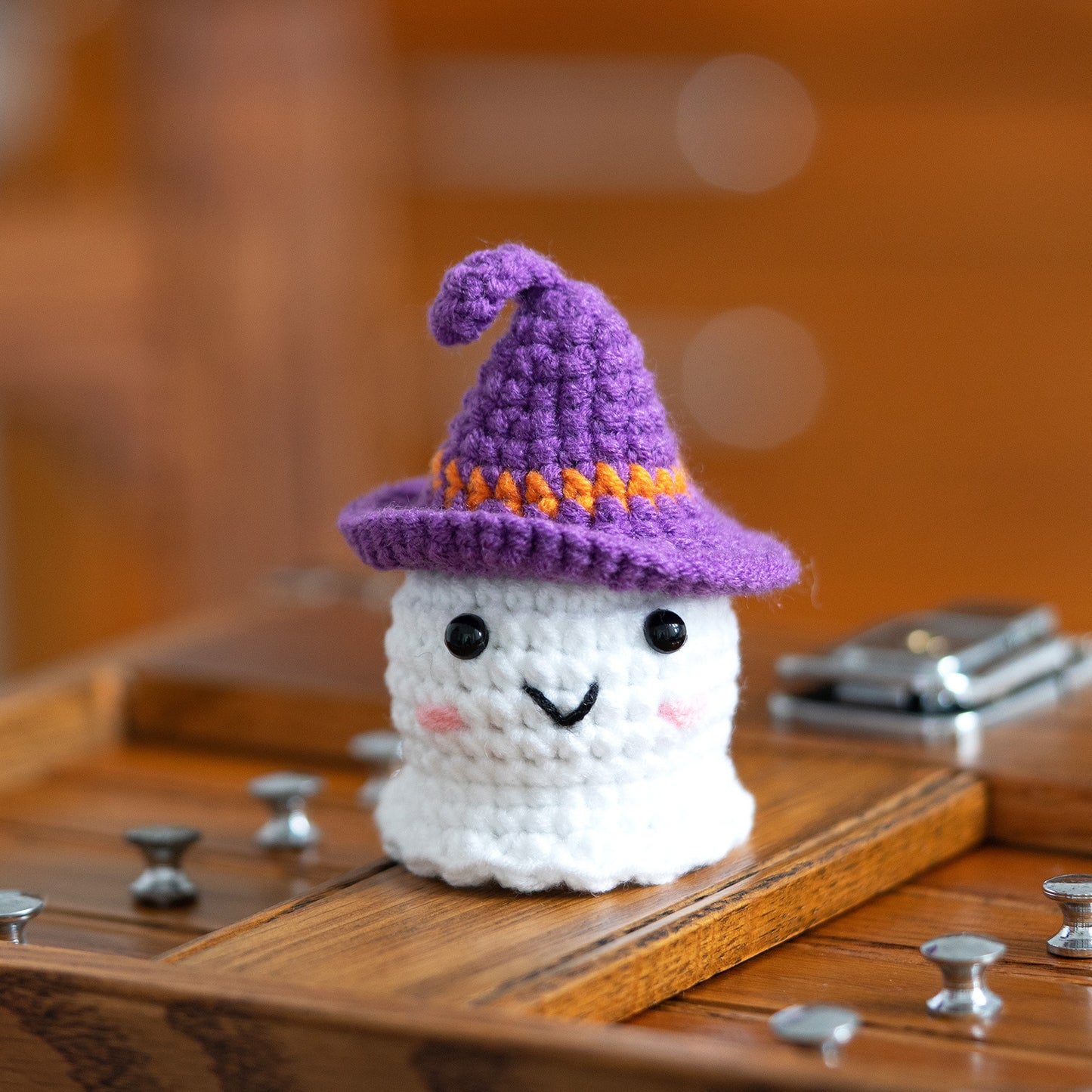 Halloween Bat Pumpkin Crochet Crafts + Crochet Kit