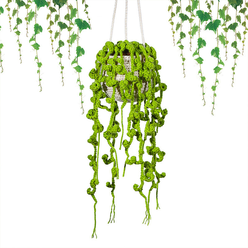 Vine Hanging Basket Crochet Kit