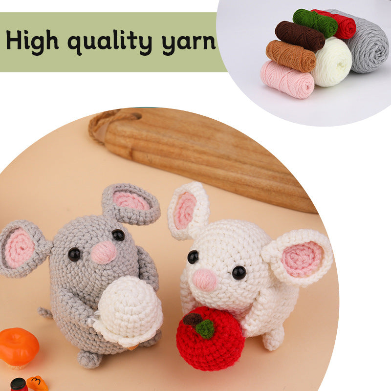 Two Little Mouse Crochet Kit