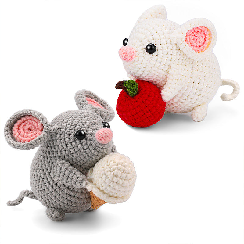 Two Little Mouse Crochet Kit