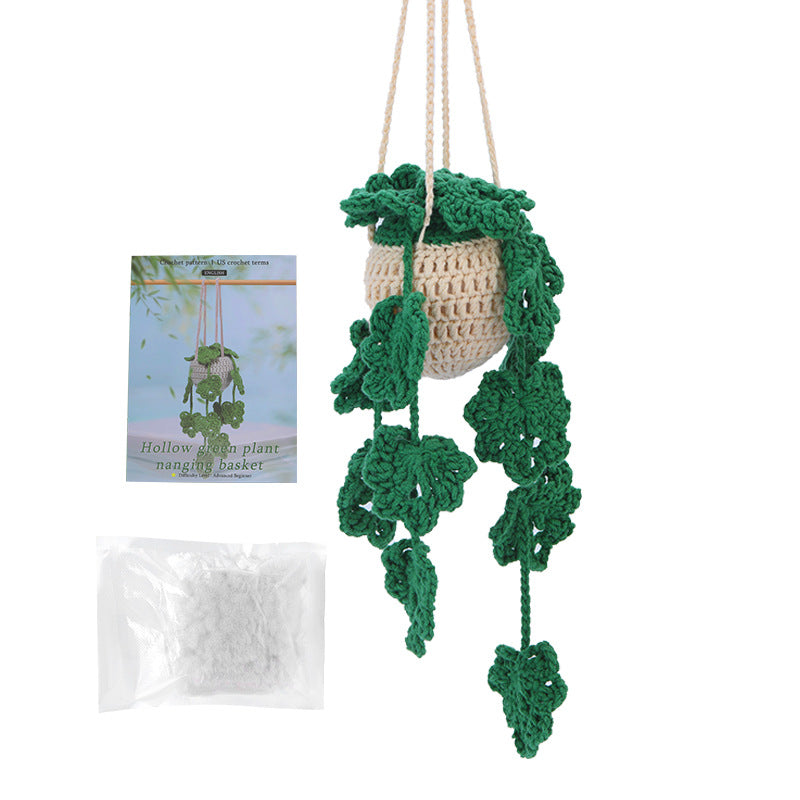 Plant Hanging Basket Pot Crochet Kit