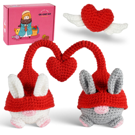 Love Elf Doll Ornament Crochet Kit