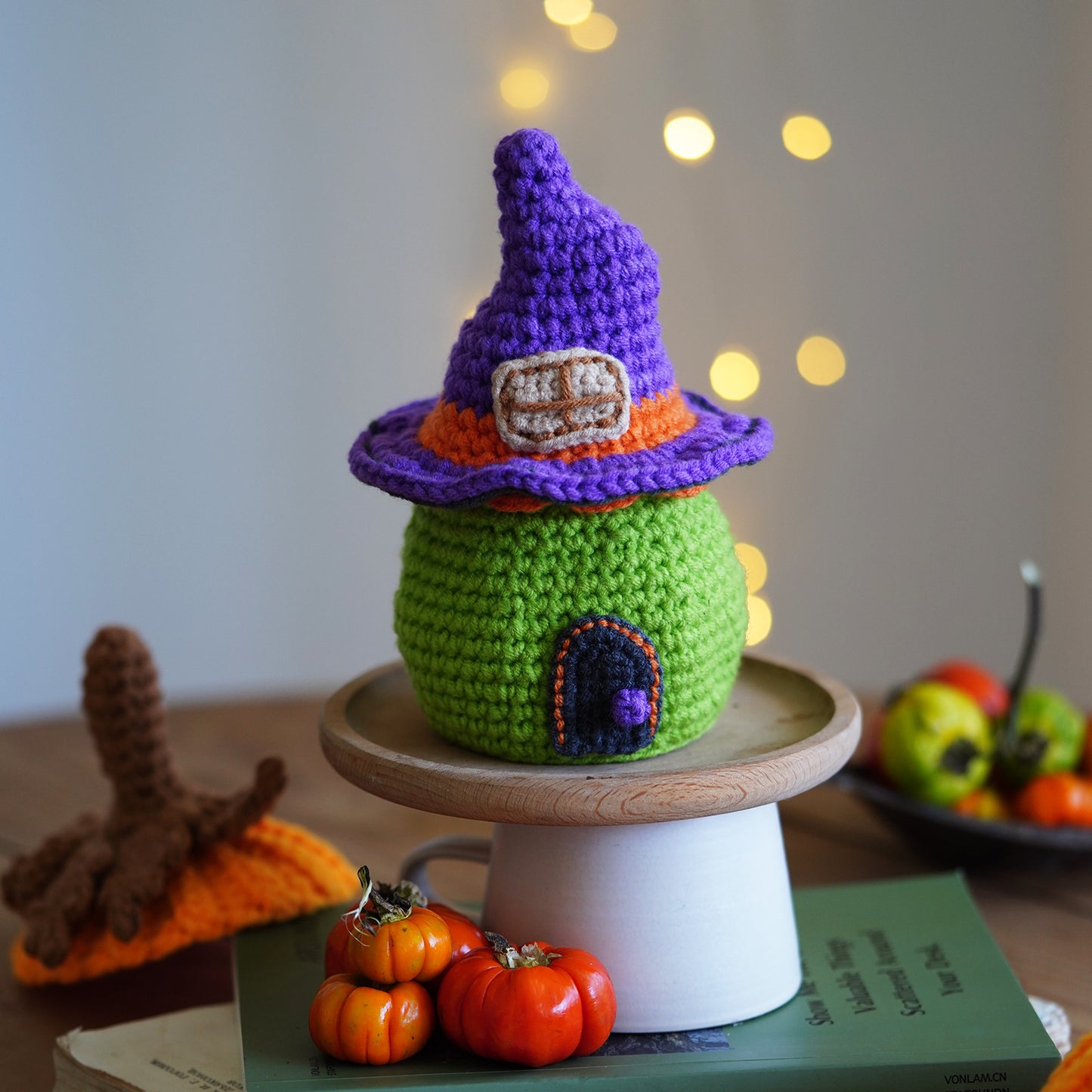 Halloween Magic House Crochet Crafts + Crochet Material Kit