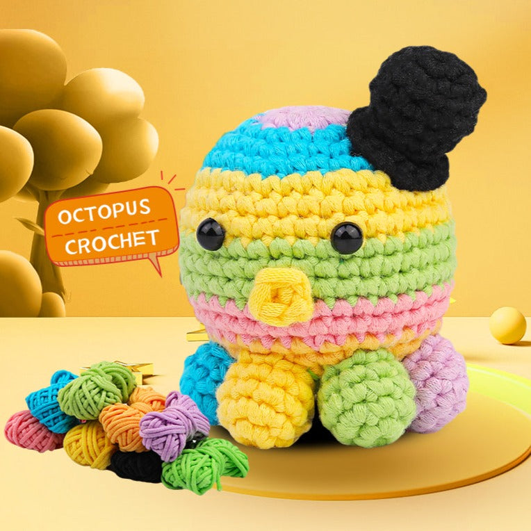 Octopus Jay Crochet Kit for Beginners