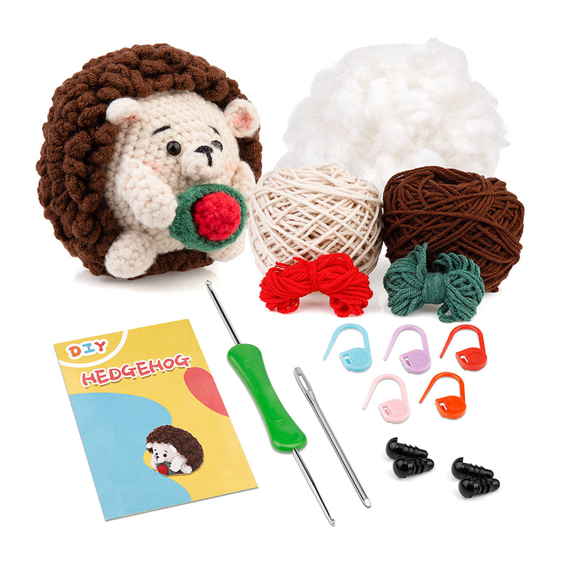 Hedgehog Doll Crochet Kit