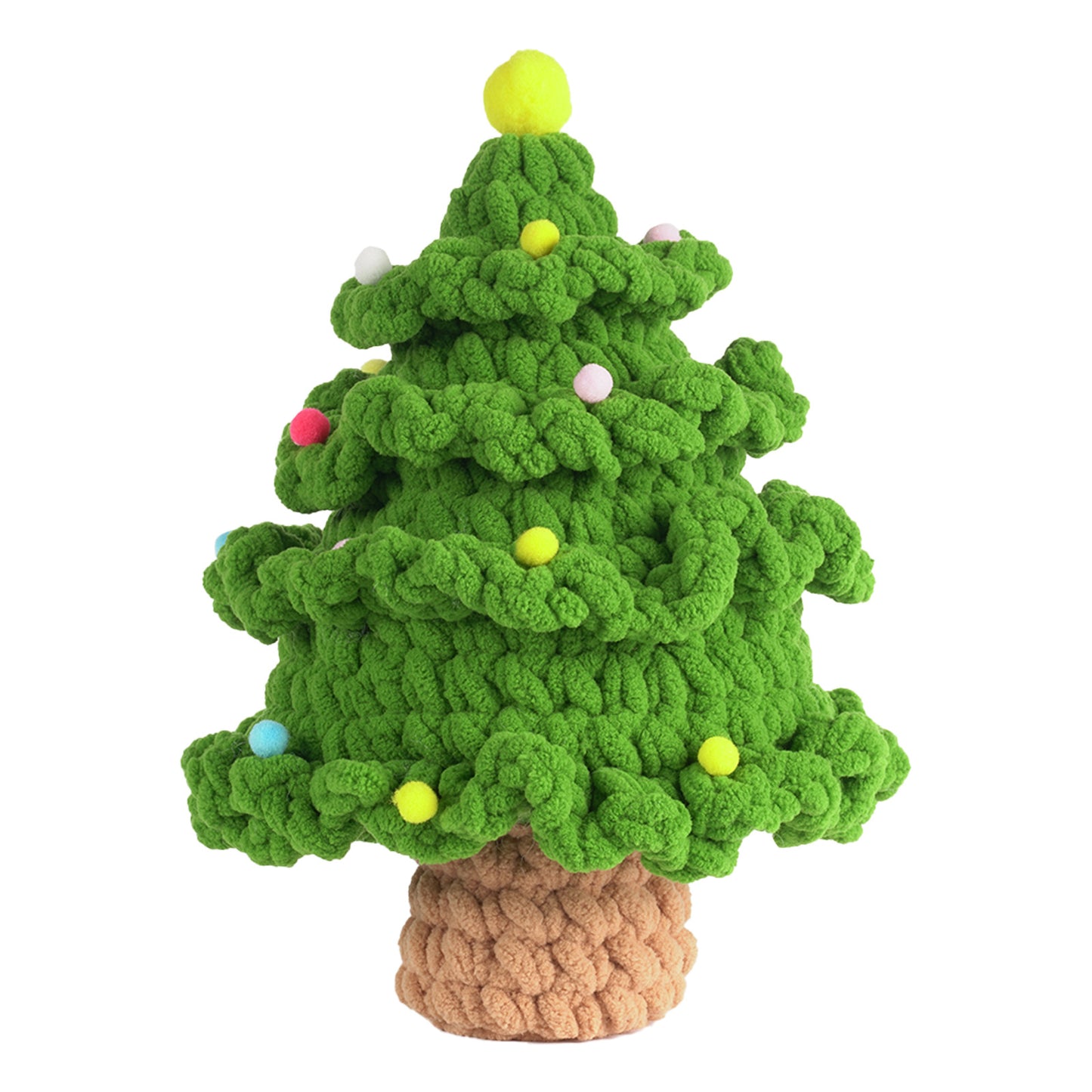 Plush Christmas Tree Crochet Kit