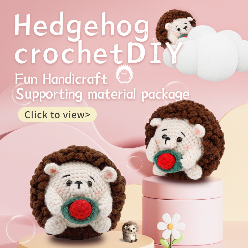 Hedgehog Doll Crochet Kit