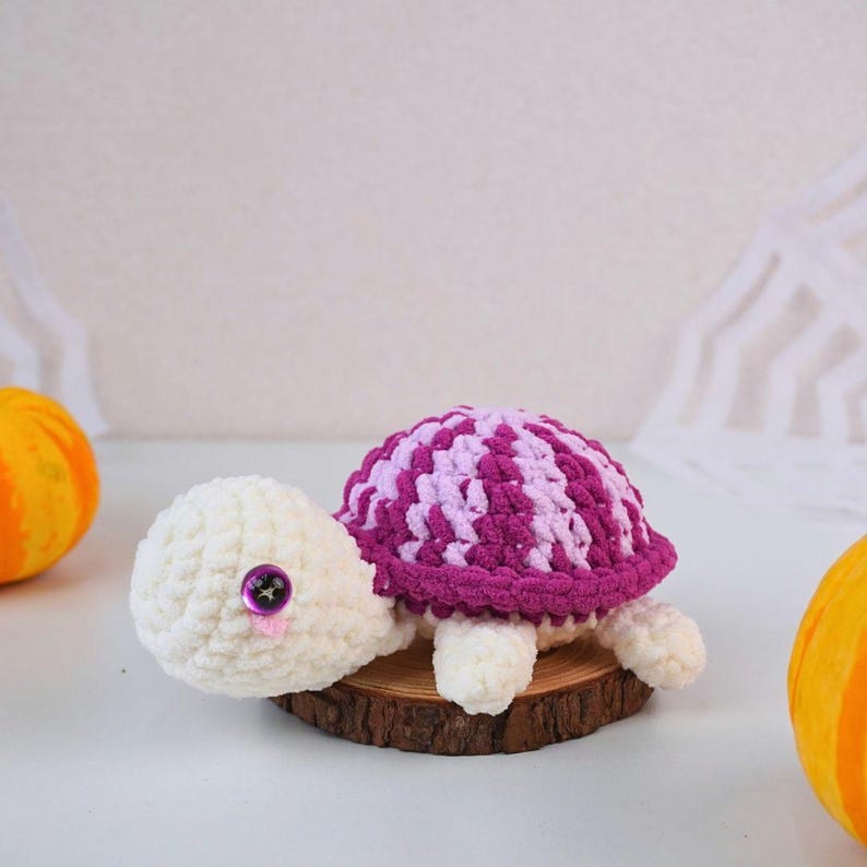 Halloween Turtle No Sew Crochet Pattern Bundle+ +Finished Crafts Bundle+Crochet Kit Bundle