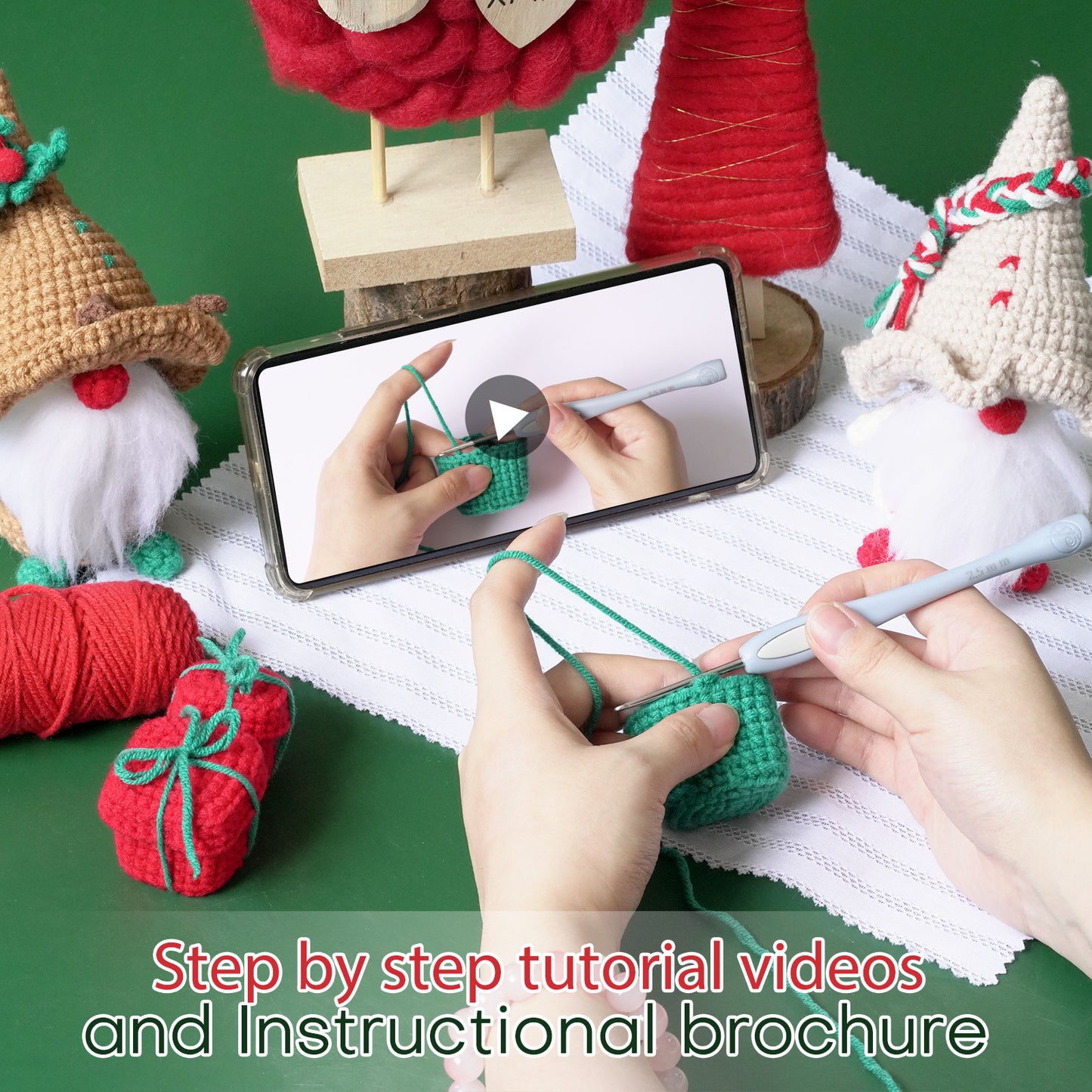 Christmas Gnome Crochet Kit