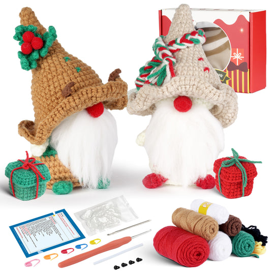 Christmas Gnome Crochet Kit